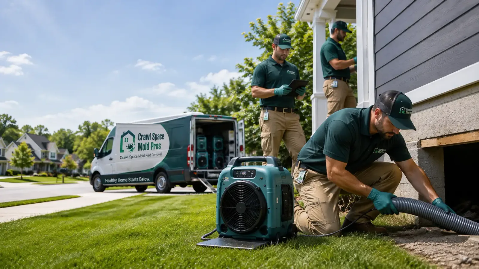 Crawl Space Mold Removal in King Hill, ID